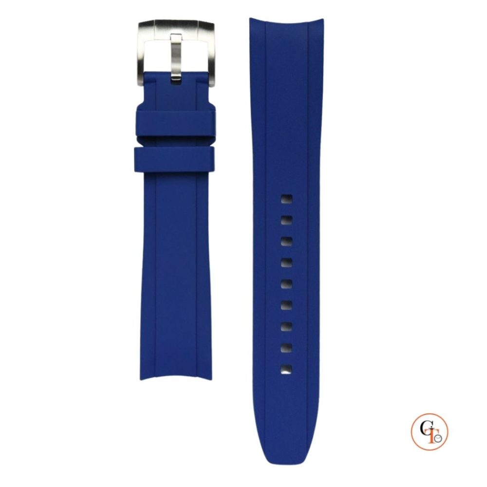 Everest Curved End Rubber Strap Series for Rolex Sports Models EH5