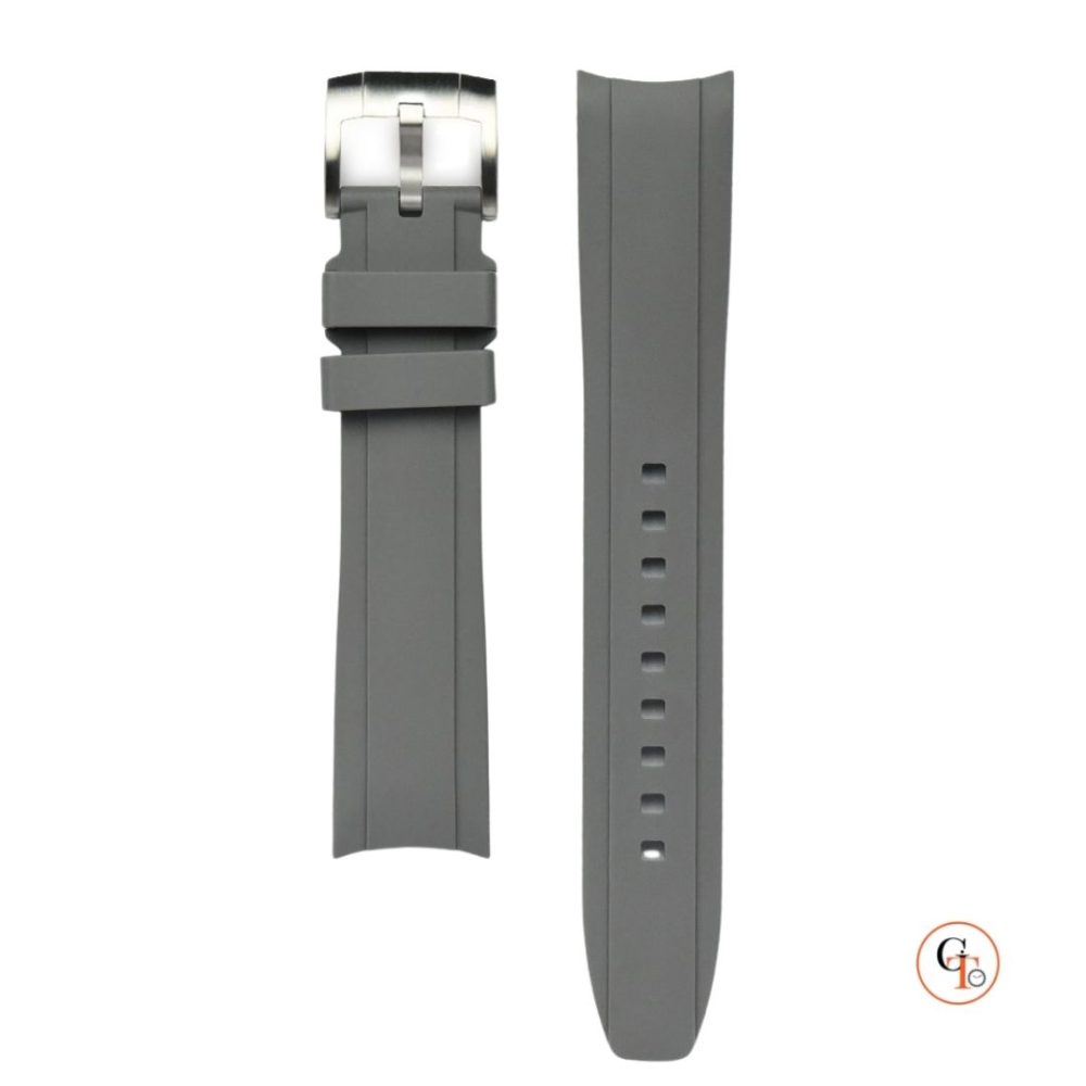 Everest Curved End Rubber Strap Series for Rolex Sports Models EH5