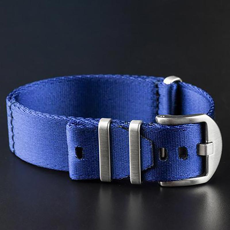 Nylon Watch Bands for Watches with 20mm Lug Width Blue Grand Timepiece